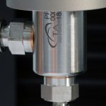 DynTHERM thermocouple and gas connection detail 2